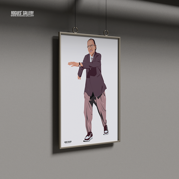 Dance Ron! - Ron Mael of Sparks - A3, A2, A1 or A0 Prints