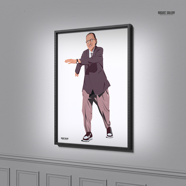 Dance Ron! - Ron Mael of Sparks - A3, A2, A1 or A0 Prints