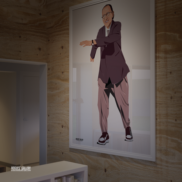 Dance Ron! - Ron Mael of Sparks - A3, A2, A1 or A0 Prints