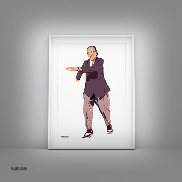Dance Ron! - Ron Mael of Sparks - A3, A2, A1 or A0 Prints