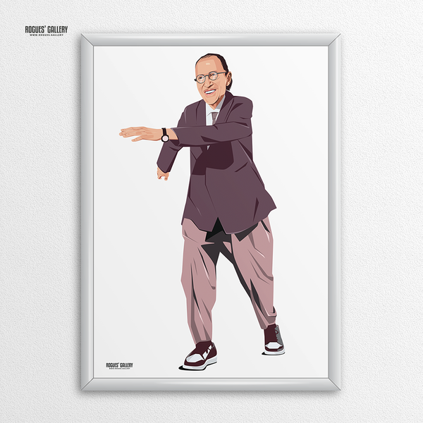 Dance Ron! - Ron Mael of Sparks - A3, A2, A1 or A0 Prints