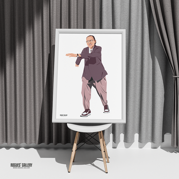 Dance Ron! - Ron Mael of Sparks - A3, A2, A1 or A0 Prints