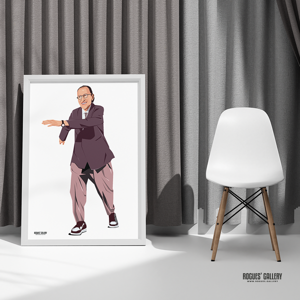 Dance Ron! - Ron Mael of Sparks - A3, A2, A1 or A0 Prints