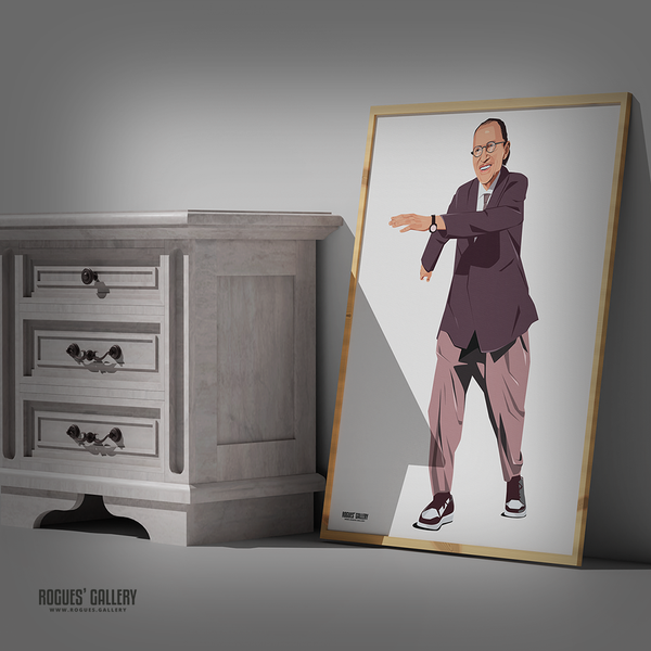 Dance Ron! - Ron Mael of Sparks - A3, A2, A1 or A0 Prints