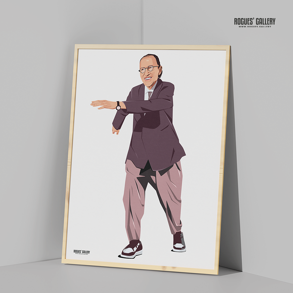 Dance Ron! - Ron Mael of Sparks - A3, A2, A1 or A0 Prints
