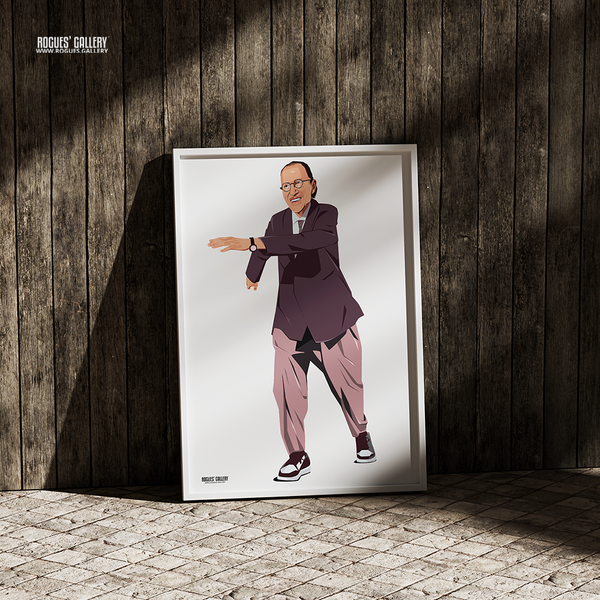 Dance Ron! - Ron Mael of Sparks - A3, A2, A1 or A0 Prints