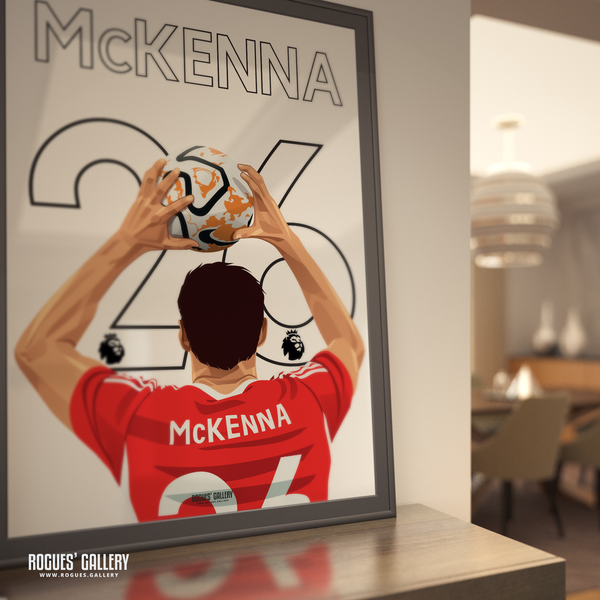Scott McKenna Nottingham Forest defender 26 A0 print Scottish