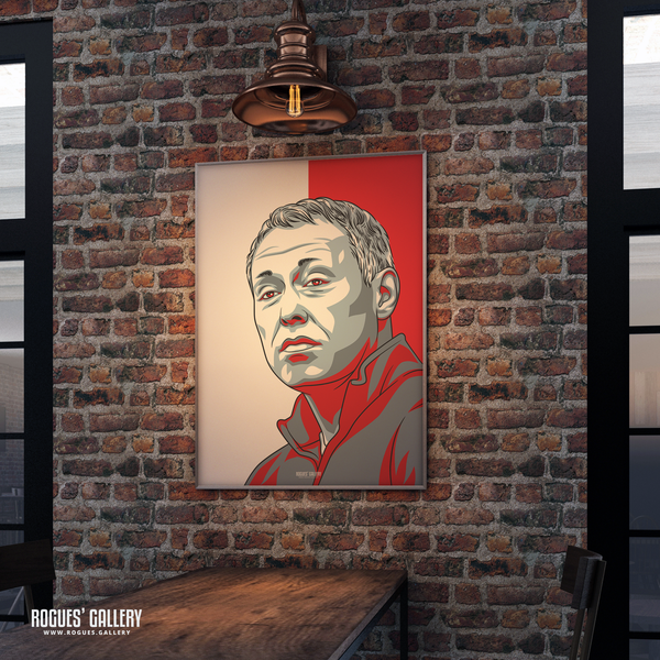 Steve Cooper Nottingham Forest head boss poster