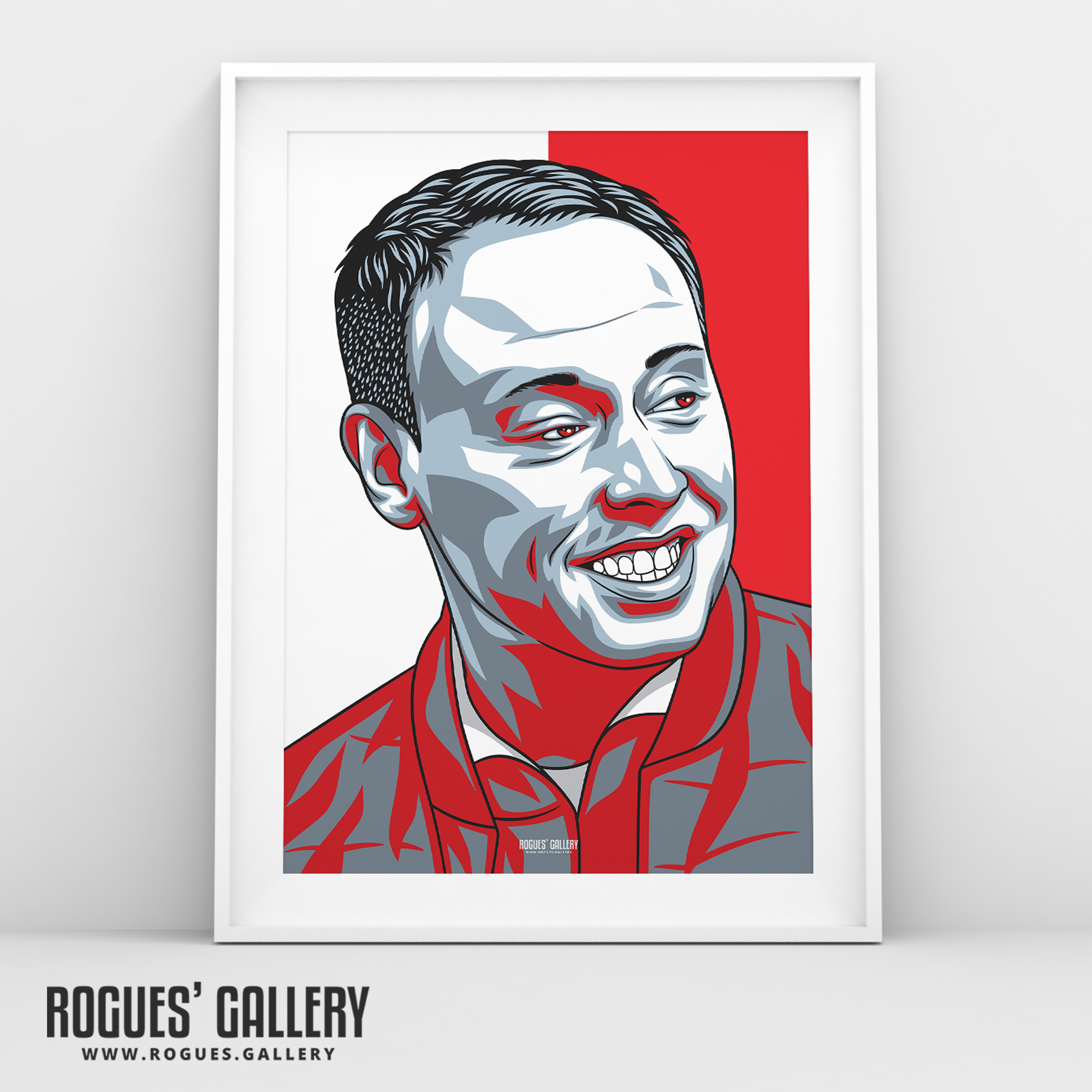 Steve Cooper Nottingham Forest boss A3 print