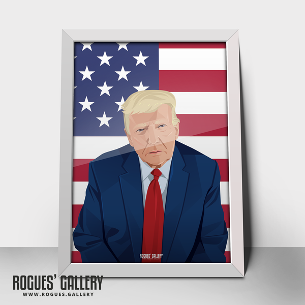 Donald Trump President arrest A2 print POTUS Election USA