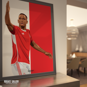 Willy Boly Nottingham Forest poster
