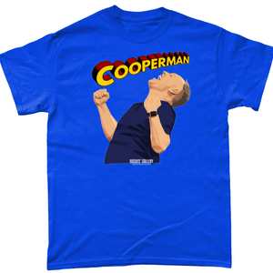 Steve Cooper t-shirt relief Nottingham Forest coach Cooperman