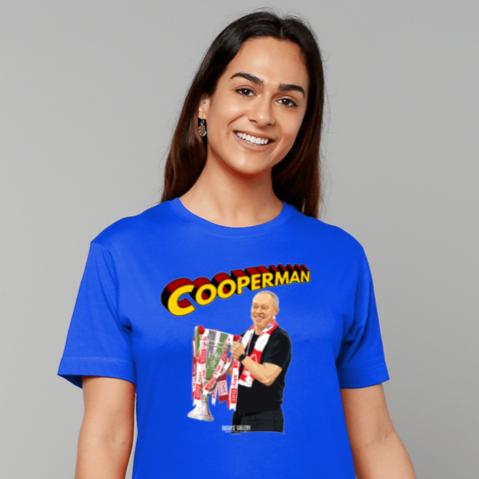 Steve Cooper Playoff Promotion t-shirt Nottingham Forest coach Cooperman Trent