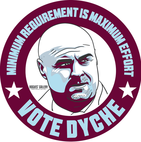 Sean Dyche Burnley FC Manager beer mats maximum effort Vote #GetBehindTheLads