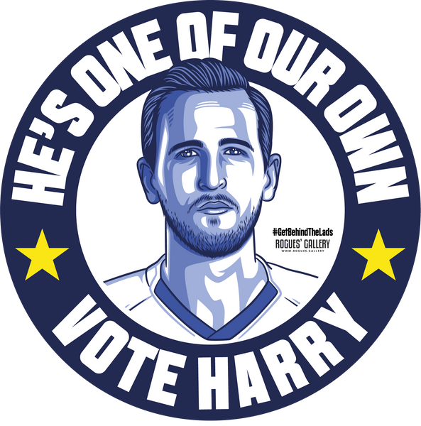 Harry Kane Vote beer mats Tottenham Hotspur Spurs England striker captain #GetBehindTheLads