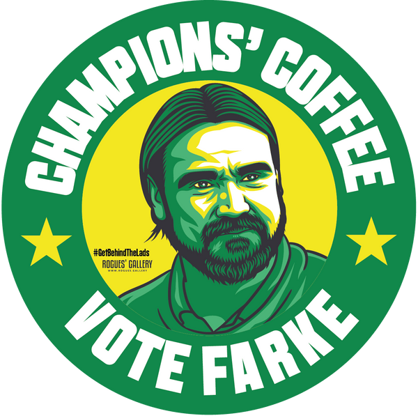 Daniel Farke NCFC Norwich manager beer mats coffee