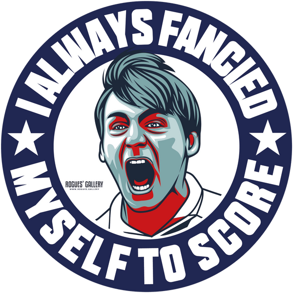 Stuart Pearce Psycho England Three 3 Lions Penalty sticker