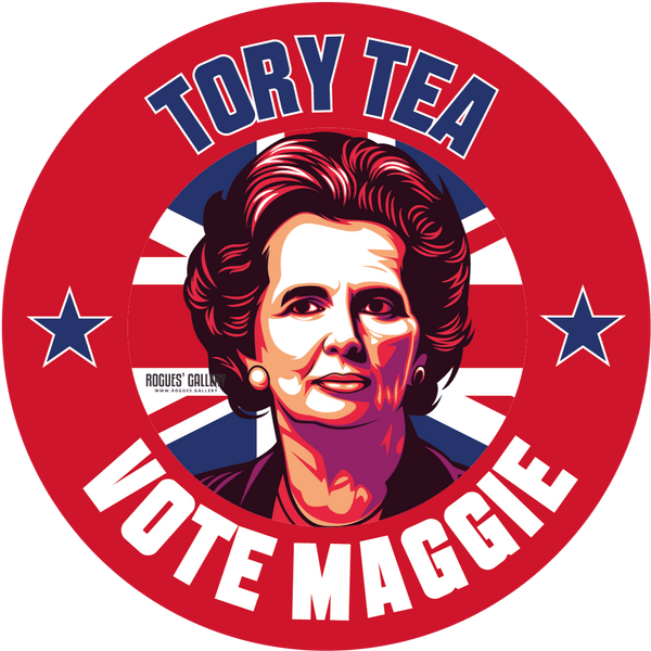 Maggie Thatcher Iron Lady Tory Tea beer mats