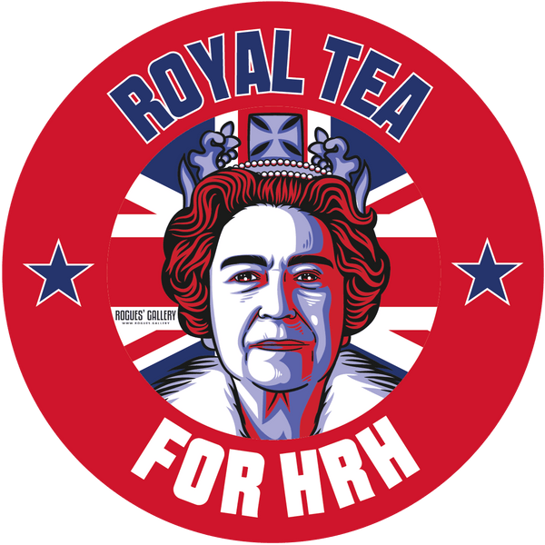 HRH The Queen Royal Tea beer mats