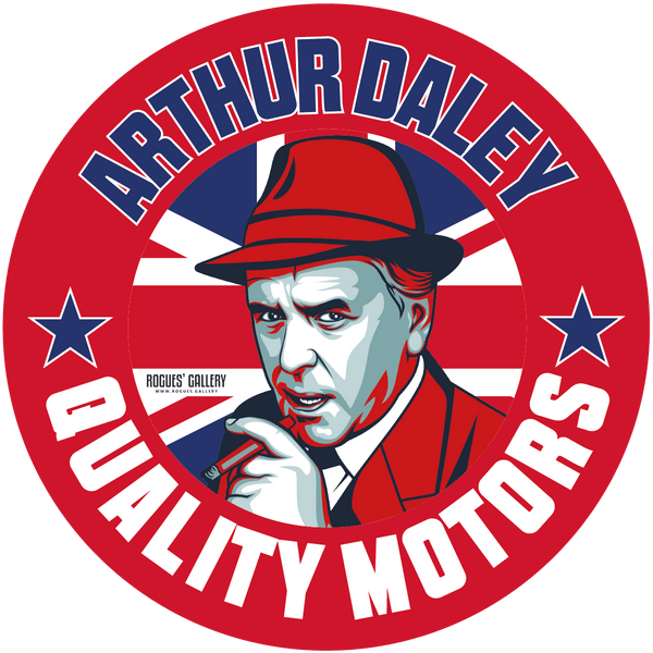 Arthur Daley Quality motors beer mats tea coffee coasters