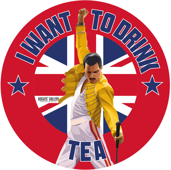 Freddie Mercury Queen beer mats tea coffee coasters