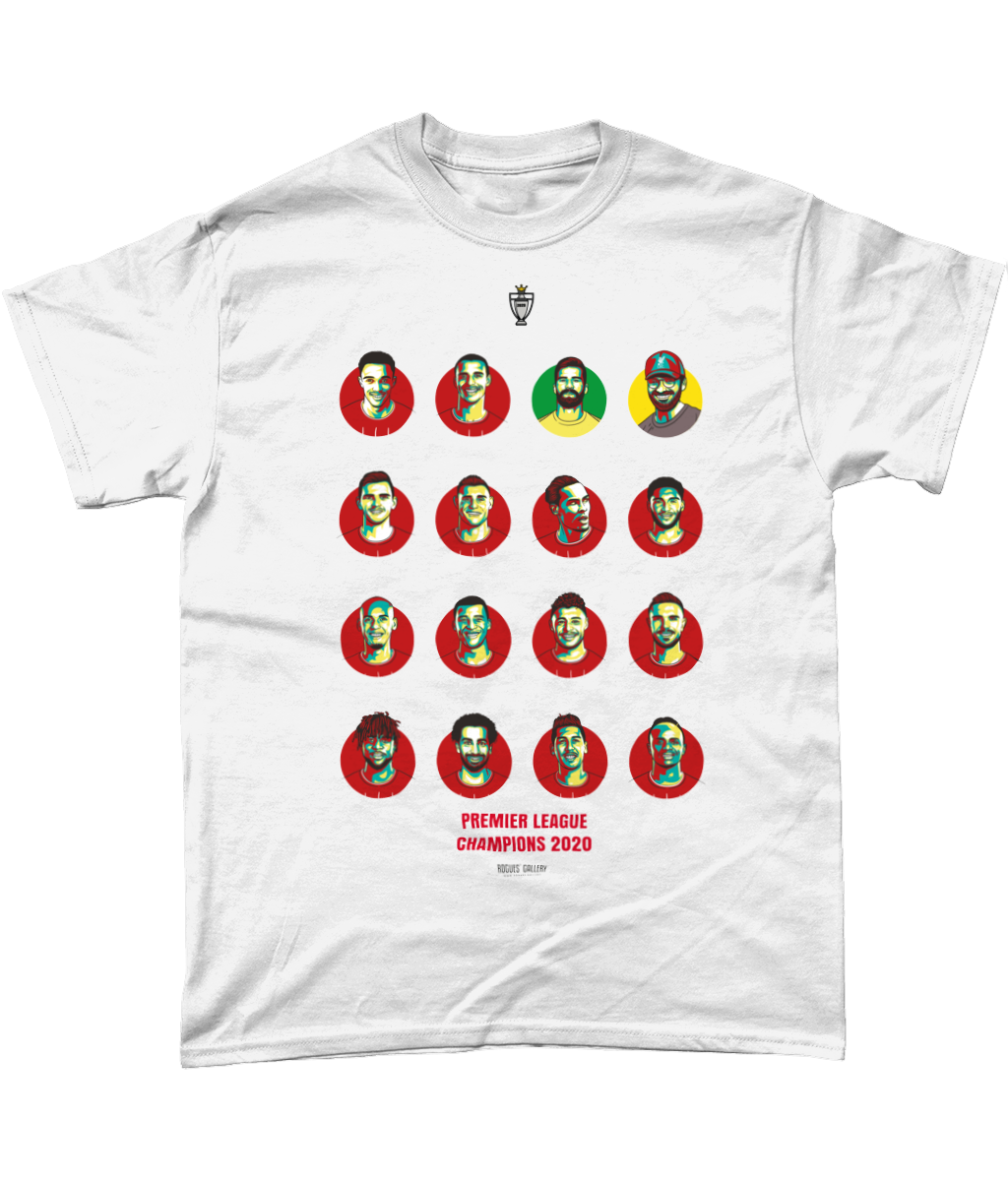 Liverpool Premier League Champions 2019-2020 #GetBehindTheLads Squad Unisex T-Shirt