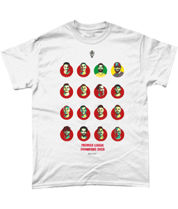 Liverpool Premier League Champions 2019-2020 #GetBehindTheLads Squad Unisex T-Shirt