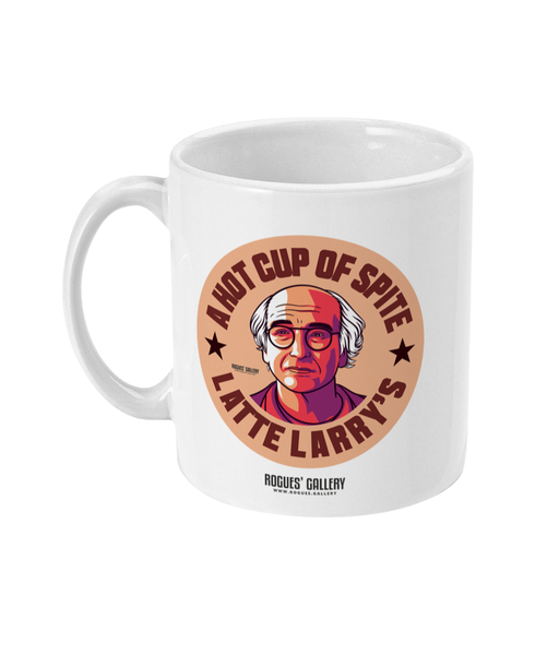 Larry David latte Larry's mug Curb Your Enthusiasm 