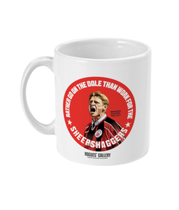 Stuart Pearce mug Psycho Nottingham Forest legend salute