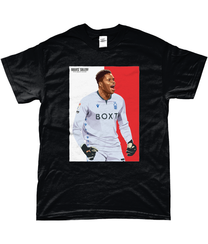 Brice Samba Saviour t-shirt black Nottingham Forest