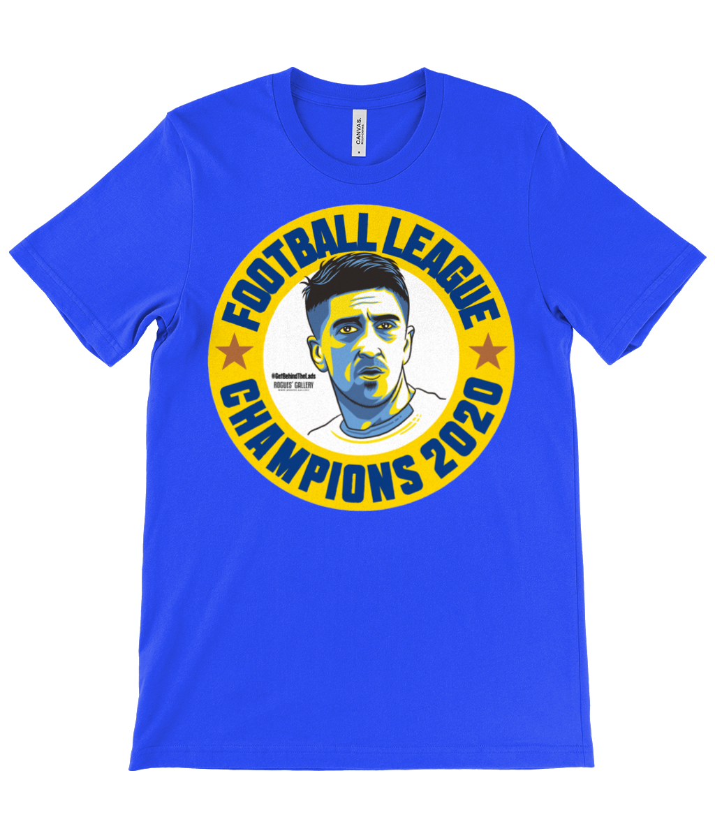 Pablo Hernandez Champions Leeds United 2020 unisex t-shirt blue