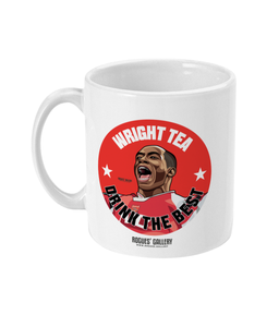 Ian Wright mug Arsenal Wrighty tea