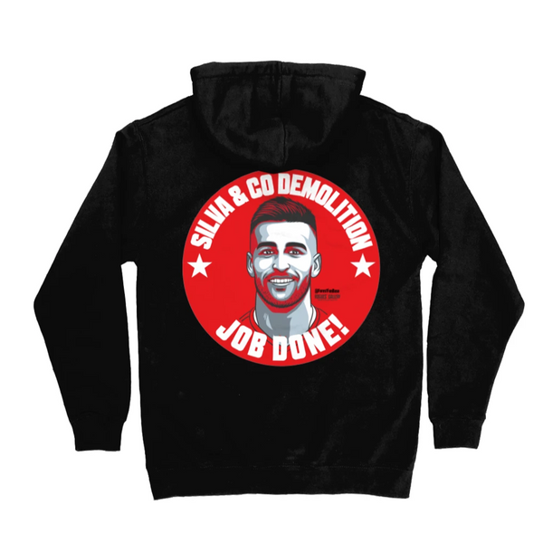 Tiago Silva & Co Demolition Hoodie Charcoal NFFC City Ground