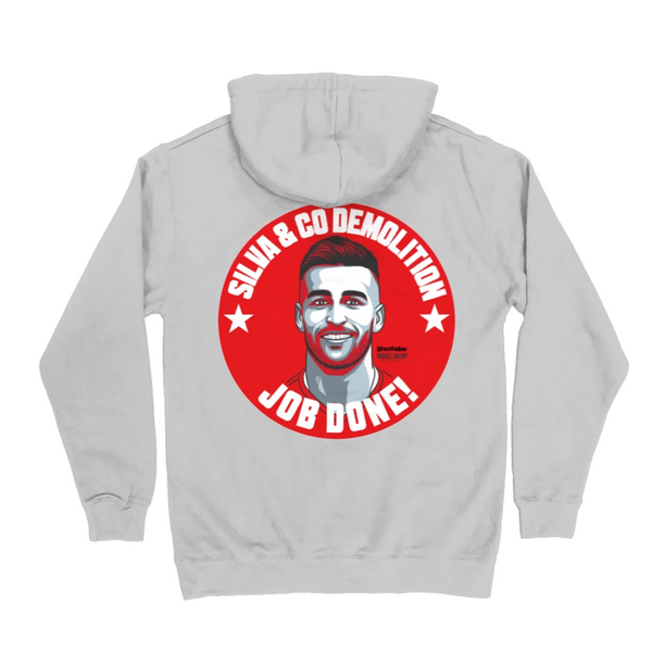 Tiago Silva & Co Demolition Hoodie Grey Nottingham Forest