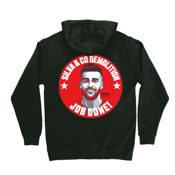 Tiago Silva & Co Demolition Hoodie Black Forest Portugal midfielder