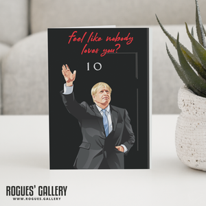 Boris Johnson PM Tory Valentine's Day card