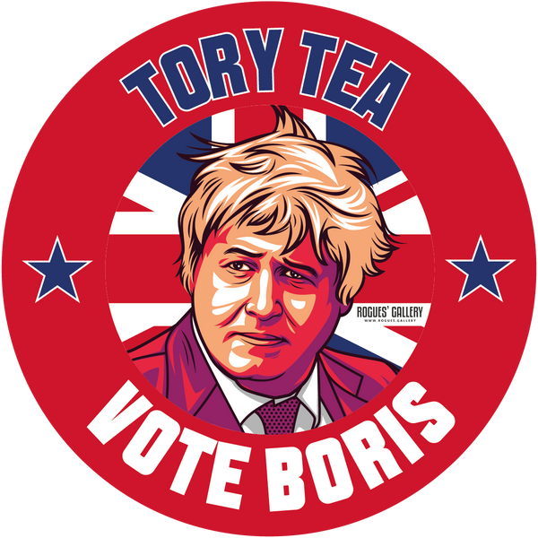 Boris Johnson Tory Tea beer mats