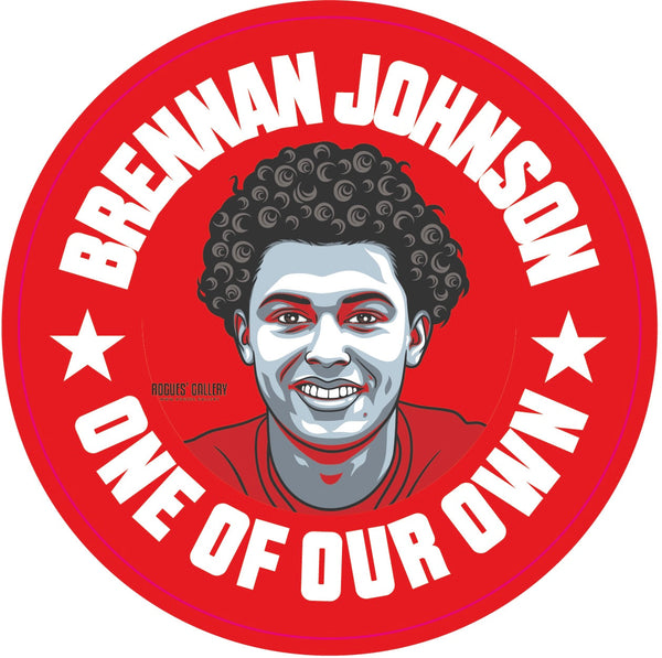 Brennan Johnson Nottingham Forest stickers #GetBehindTheLads Premier League