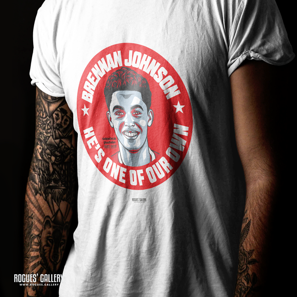Brennan Johnson Nottingham Forest winger T-shirt 