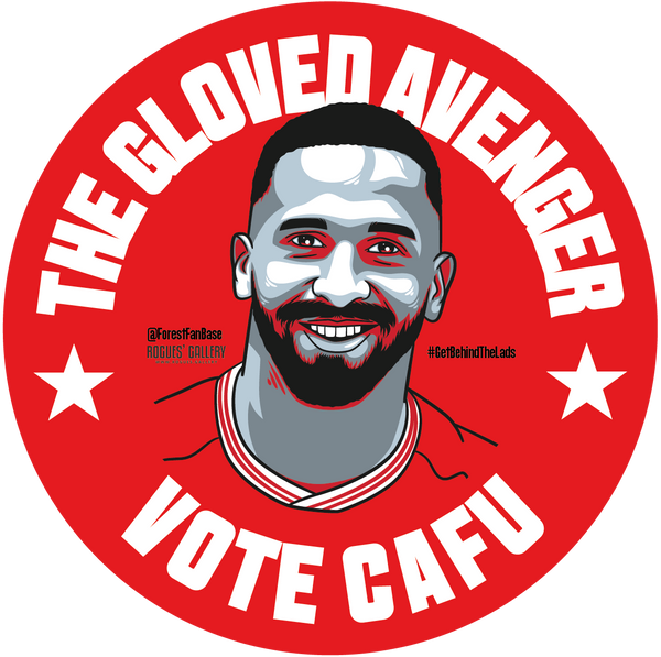 Cafu Midfielder Nottingham Forest stickers Vote #GetBehindTheLads