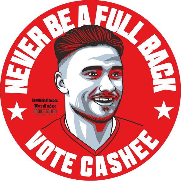 Matty Cash full back right NFFC Nottingham Forest sticker #GetBehindTheLads edit
