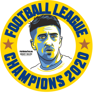 Leeds United Champions Stickers 2020 title Pablo Hernandez