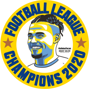 Leeds United Champions beer mats 2020 title Kalvin Phillips