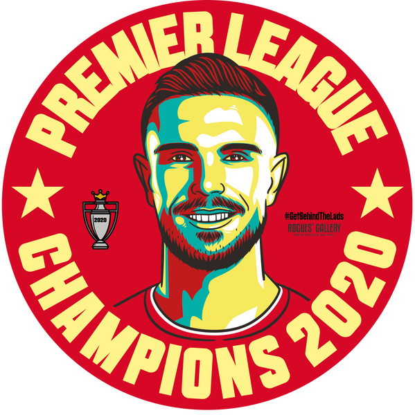 Liverpool Premier League Champions campaign stickers 2020 title Jordan Henderson