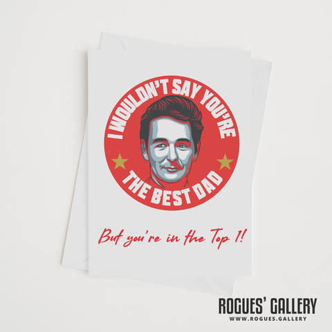 Brian Clough Nottingham Forest Manager Father's Day card 6x9" NFFC top 1