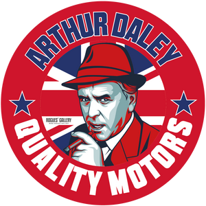 Arthur Daley Quality motors beer mats tea coffee coasters