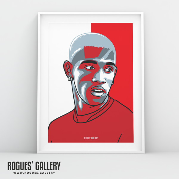 Danilo Nottingham Forest A3 print midfielder