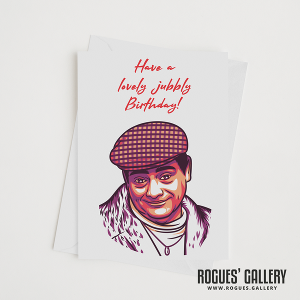 Only Fools and Horses Del Boy Birthday Card