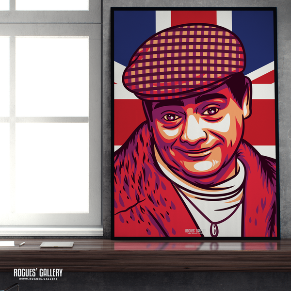 Del Boy Only Fools and horses David Jason Trotters Independent Traders Peckham BBC Tv legend A1 print