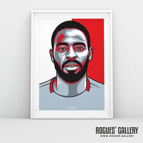 Abdoulaye Diallo goalkeeper Nottingham Forest FC The City Ground NFFC A3 print
